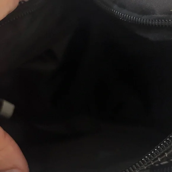 Pineapple Print Black and Gold Women's Belt Bag - Picture 5 of 7